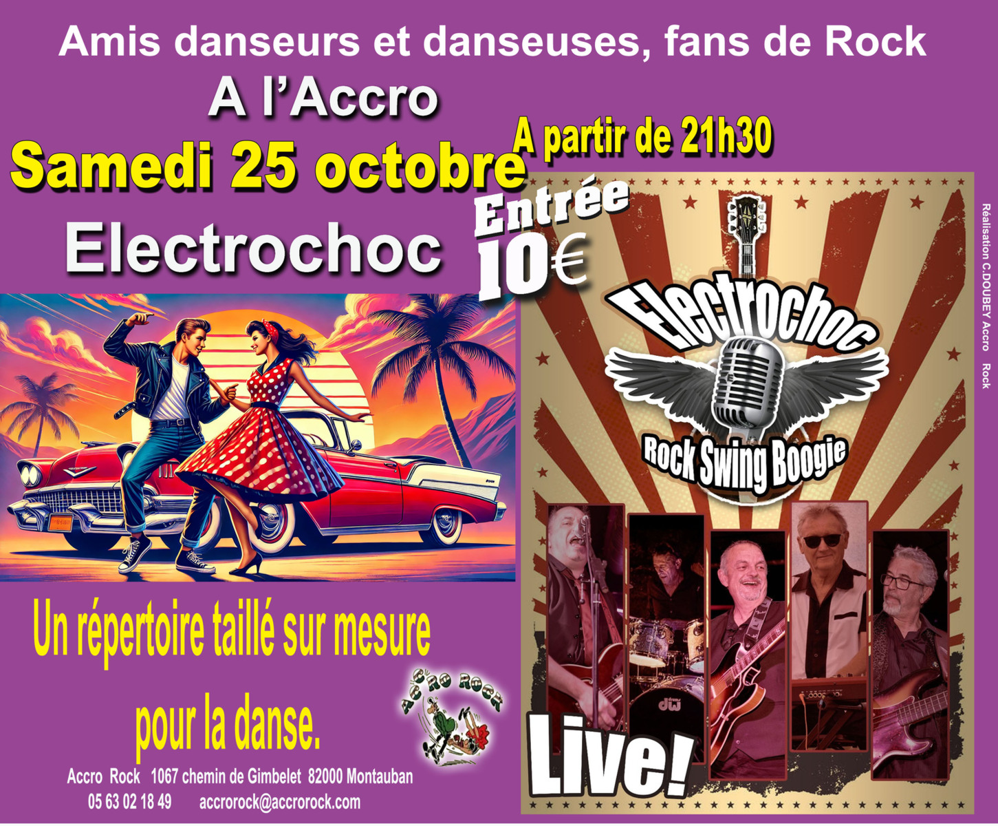 Soirée Rock avec Electrochoc
