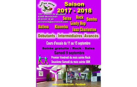 Le 9 septembre Soirée de reprise